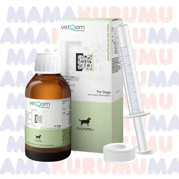 Vetqom Calming Köpeklere Özel Stres ve Kaygı Azaltıcı Takviye 120ml