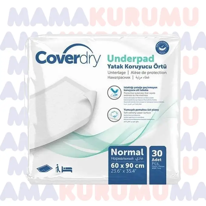 Coverdry Köpek Çiş Eğitim Pedi 60x90 30 Adet