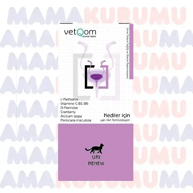 VetQom Uri Renew - Üriner Sistem Desteği